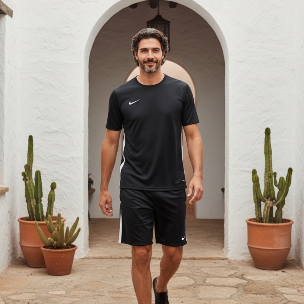 Nike Men's Black Shirt, Size M